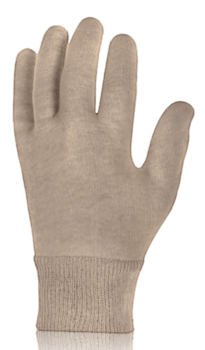 Interlock Natural Gloves